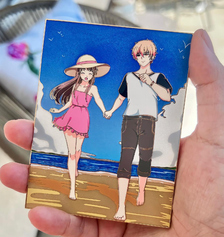 Beach Love KxT Panel Pin